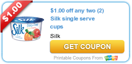 New Printable Coupon: $1.00 Off Any Two Silk Single Serve Cups