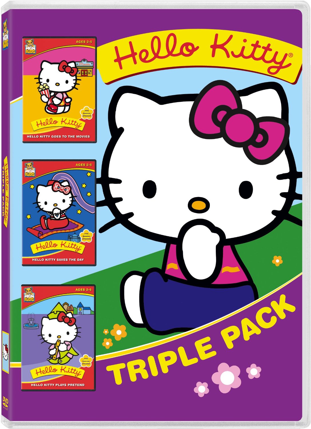 Hello Kitty Triple DVD Pack Only $5.48 – 73% Savings