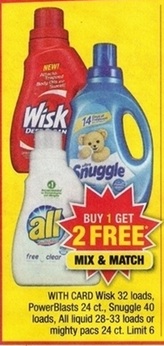 Wisk Laundry Detergent Only $1.50 at CVS Until 3/29