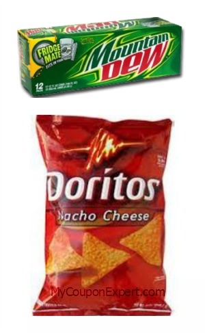 HUGE Mt. Dew and Dorito’s Deal at Publix starting 5/15!  Get your coupons NOW!