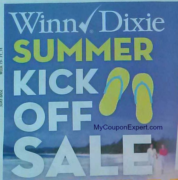 Winn Dixie Summer Kick Off Sale and THREE DAY AD!!
