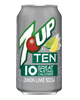 NEW COUPON ALERT!  $1.00 off ONE 12-pack cans 7UP TEN & TEN Flavors