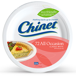 Chinet Classic White Dinner Plates Only $1.00 at Publix Until 7/8