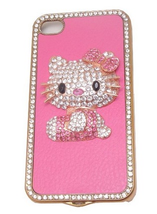 Hello Kitty Bling case for iphone 4 just $4.58 including shipping!!  Hurry!
