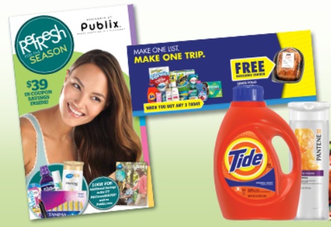 Sign up for a FREE Publix P&G Coupon Booklet!  Yippey!