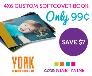 Custom Softcover Photo Book Only $0.99 – $7.00 Savings