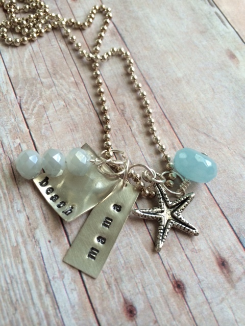 Beach Mama Necklace Only $19.00 – 55% Savings