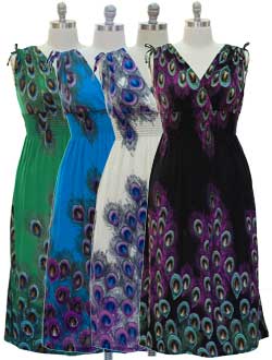 Peacock Maxi Dress Only $17.00 Shipped – 66% Savings