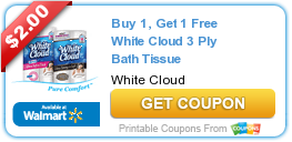 New Printable Coupon: BOGO White Cloud Bathroom Tissue