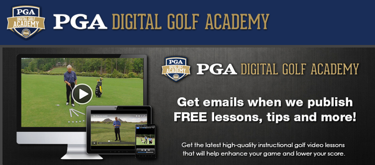 FREE Online Golf Lessons from PGA Digital Golf Academy