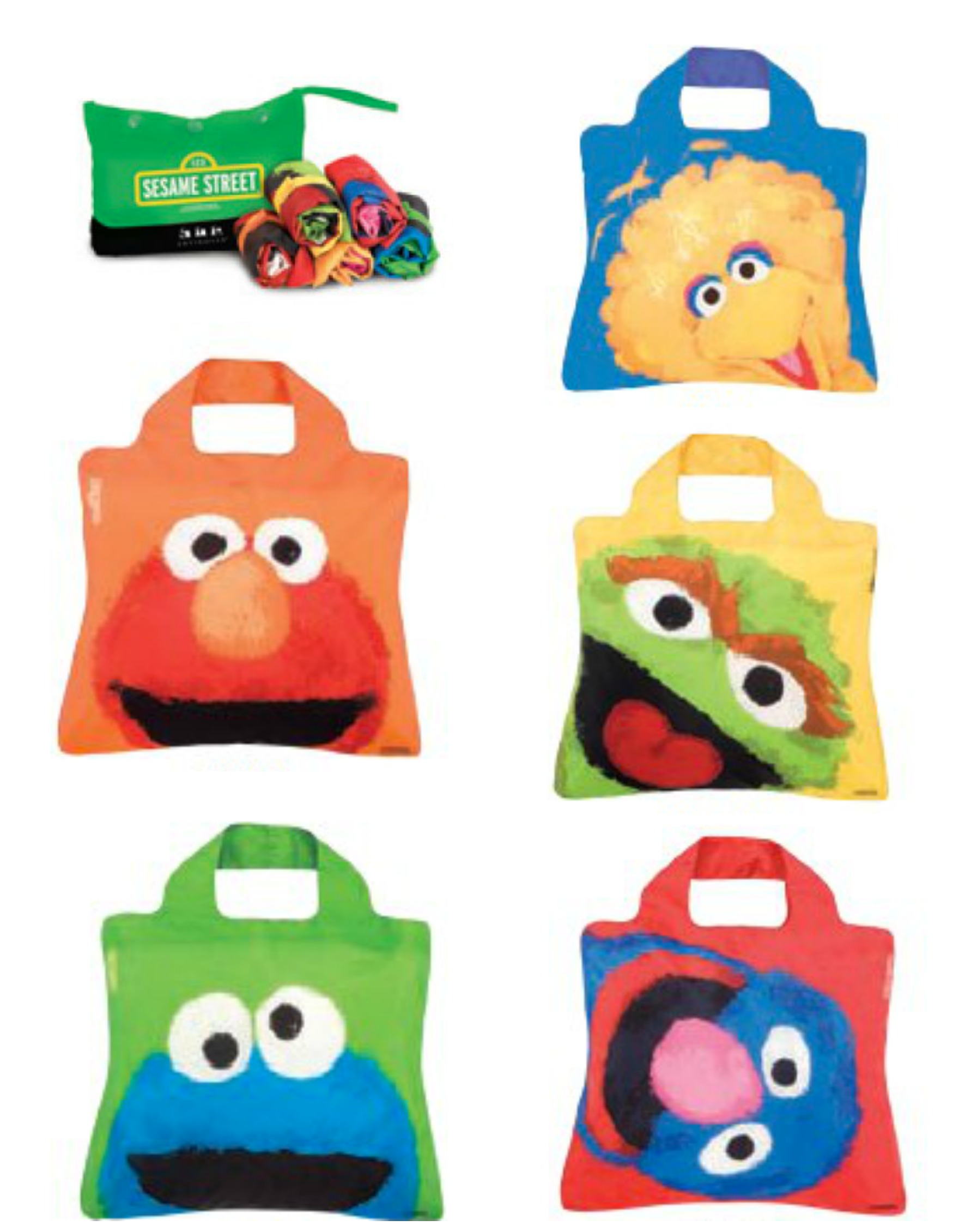Sesame Street Character Bags Only $5.00 – 67% Savings