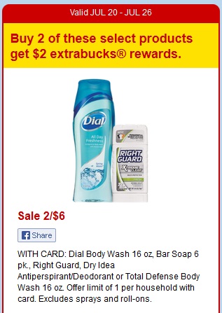 Right Guard Deodorant Only $0.50 at CVS Until 7/26