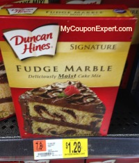 Duncan Hines Cake Mix Only $0.63 at Walmart Until 8/27