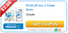 HOT Printable Coupon: $2.00 off any 2 Glade items
