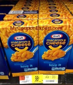 Kraft Macaroni & Cheese Dinner Only $0.49 at Walmart Until 8/19
