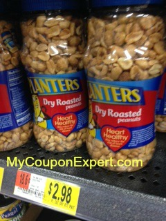 Planters Peanuts Only $0.74 at Walmart Until 8/27
