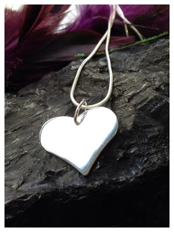 Silver Heart Necklace Only $2.99 – 88% Savings