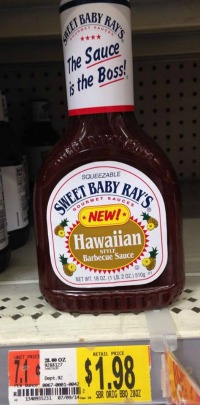 Sweet Baby Ray’s Gourmet Sauces Only $0.99 at Walmart Until 8/13