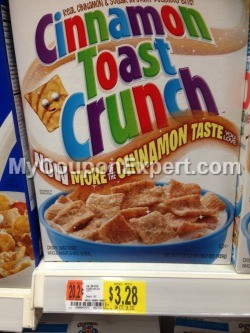 Walmart Hot Deal Alert! General Mills Cereal Only $0.64 Until 10/1