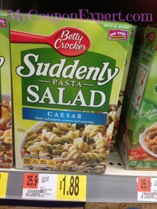Suddenly Salad Only $0.69 at Walmart Until 9/23