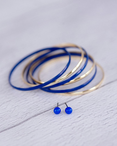 Bangle Bracelet Set with Earrings Only $5.95