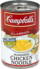 Campbell’s Chicken Noodle or Tomato Soup Only $0.49 at CVS Until 9/6