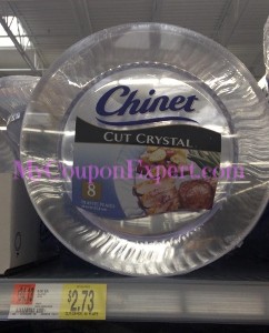 Chinet Cut Crystal Plates Only $0.37 at Walmart Until 9/23