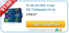New Printable Coupons: Crest, Vidal Sassoon, Tide, and MORE!!