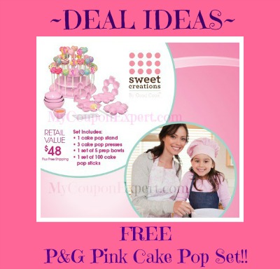 P&G Pink Cake Pop Set Shopping Scenarios!!