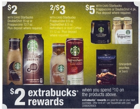 Starbucks Products Only $0.25 at CVS Until 10/18