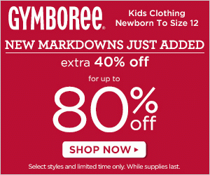 Save Up To 80% Off at Gymboree