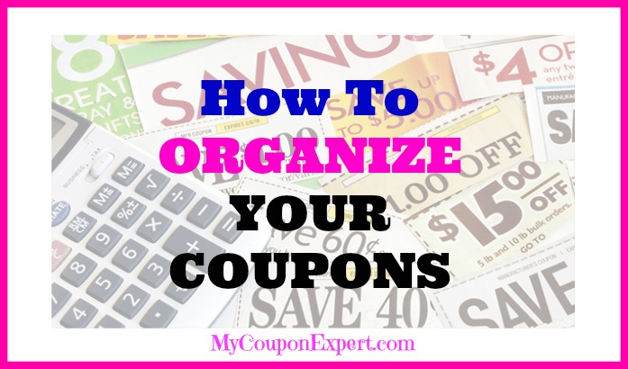 Let’s talk about organizing our coupons, GASP!