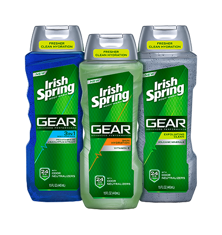 Irish Spring Gear Body Wash Only $0.62 at CVS Until 10/11