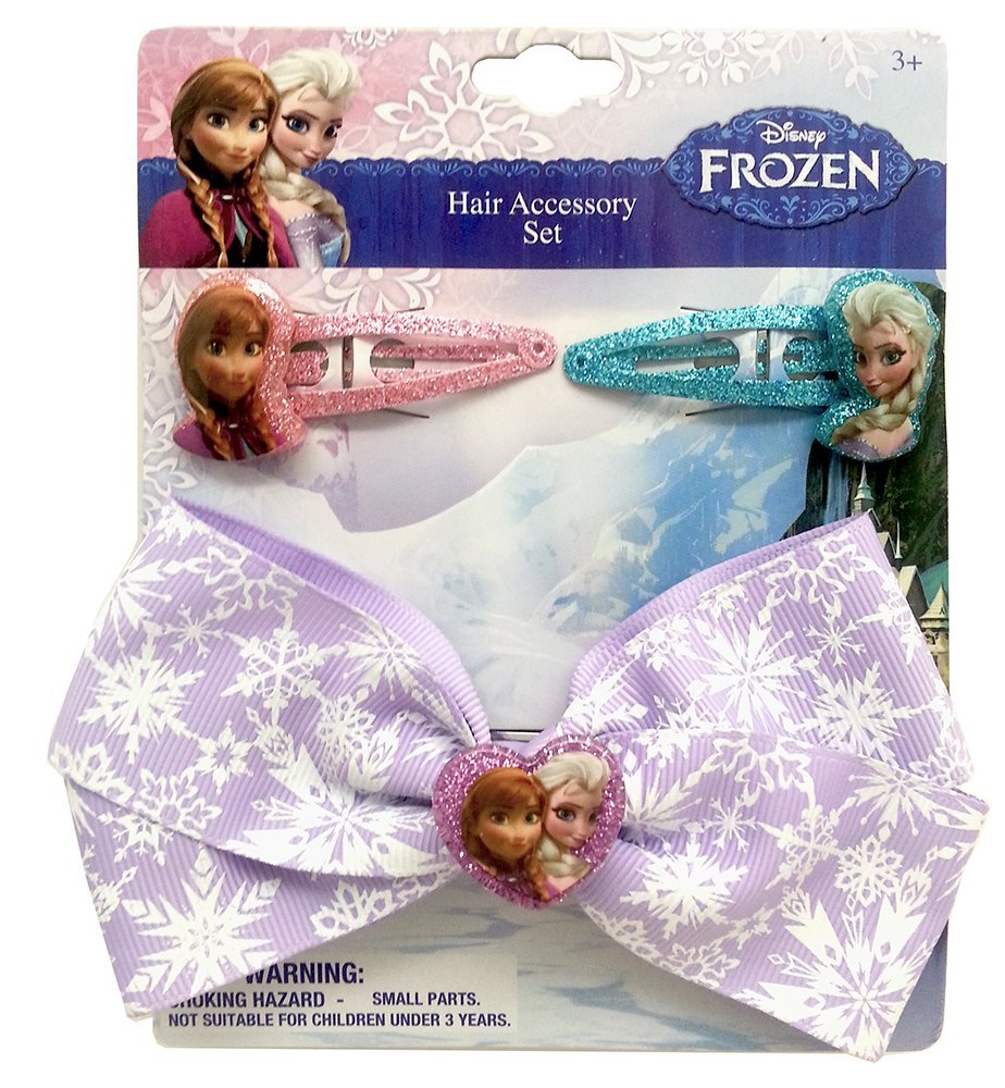 Frozen Bow Barrette with 2 Snap Clips Only $8.77 Shipped (Reg. $13.99)