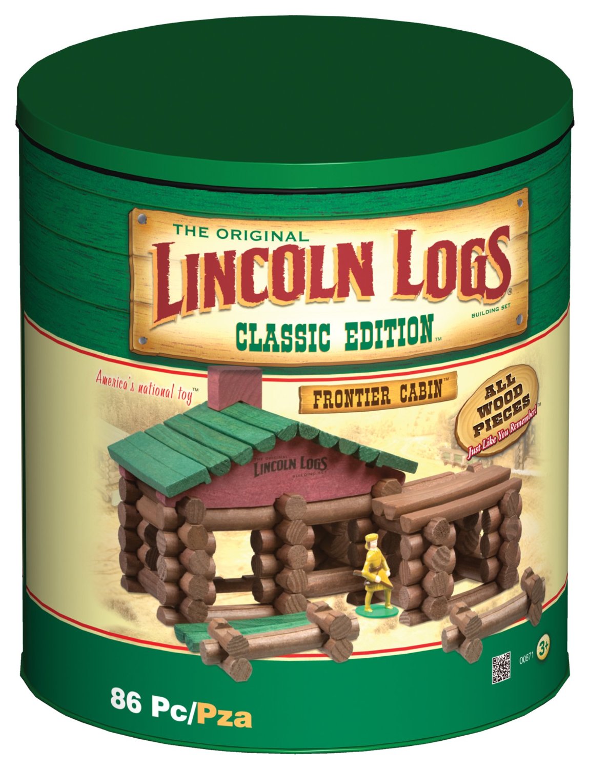 Lincoln Logs Classic Edition Tin Only $24.40 (Reg. $44.99)