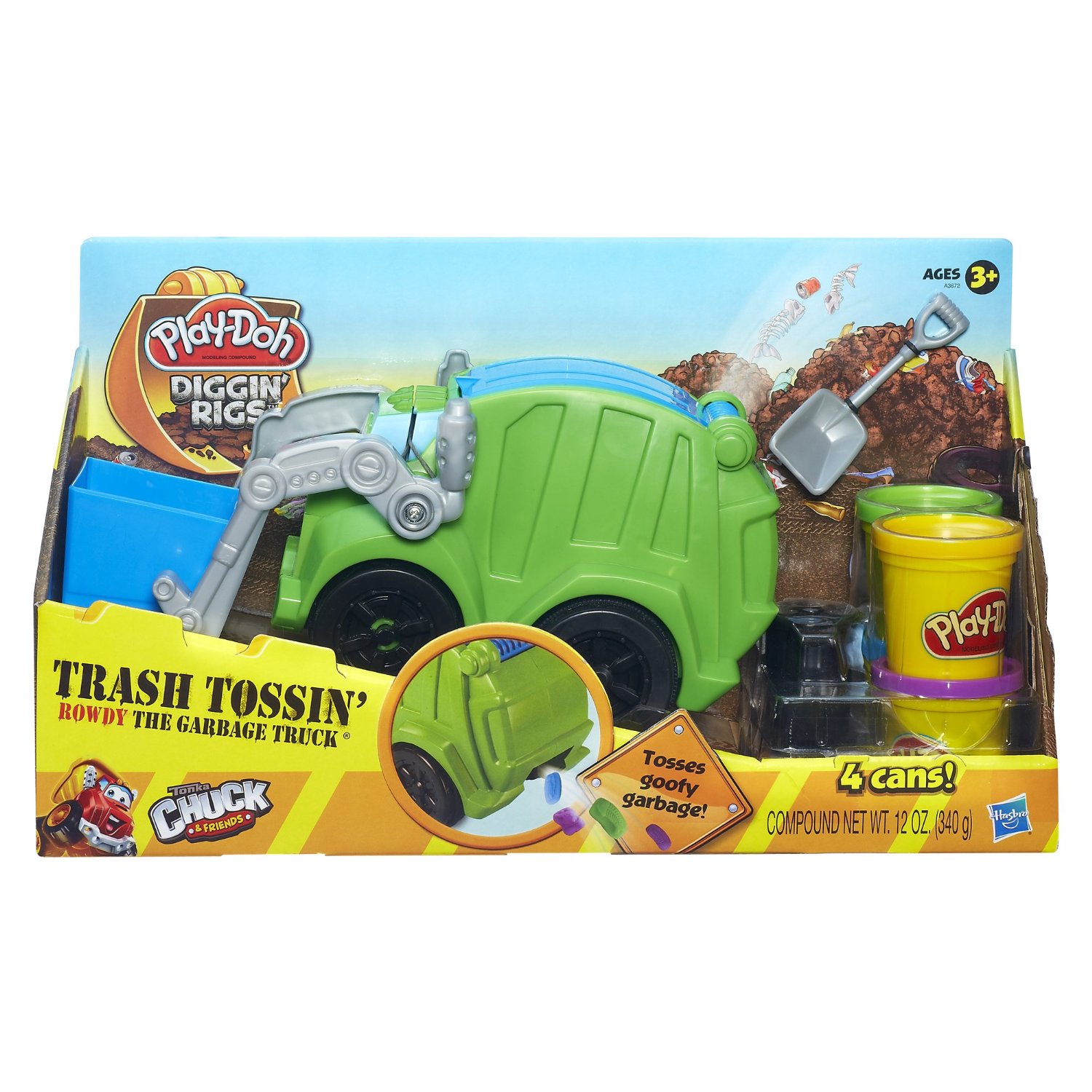 Play-Doh Trash Tossin’ Rowdy the Garbage Truck Only $16.29 (Reg. $24.99)