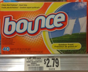 Publix Hot Deal Alert! Bounce Dryer Sheets Only $0.29 Starting 11/19