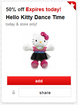 Hello Kitty Dance Time Only $17.50 at Target (Today Only)