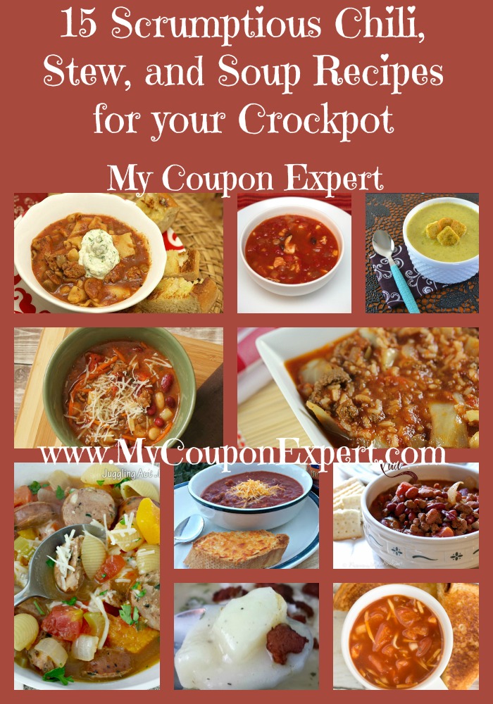 15 Scrumptious Chili, Stew, and Soup Recipes for your Crockpot