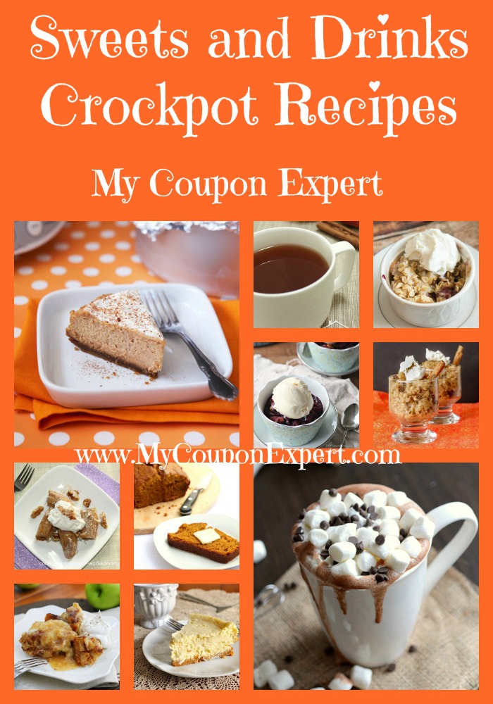 Sweets and Drinks Crockpot Recipes