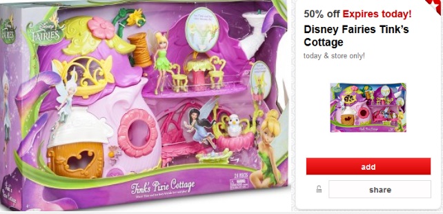 Disney Fairies Tink’s Cottage Only $19.99 at Target (Today Only)