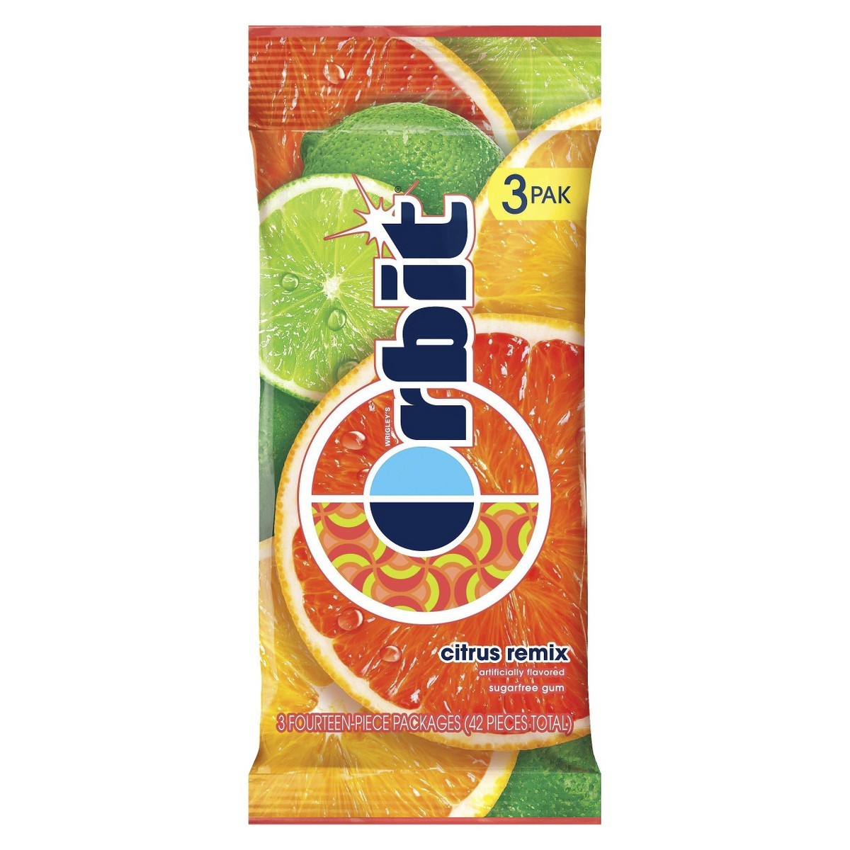 Orbit Citrus Remix Gum 3 pk Only $1.12 at Target