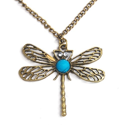 Retro Style Dragonfly Pendant Only $4.50 Shipped – 78% Savings!!