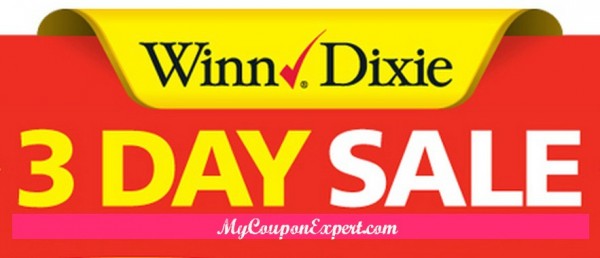 winn dixie three day sale