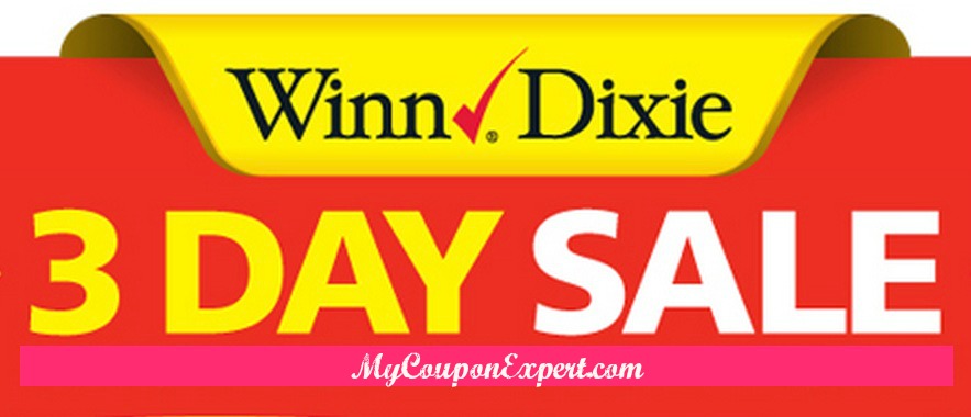Winn Dixie THREE DAY SALE 11/16 – 11/18!!