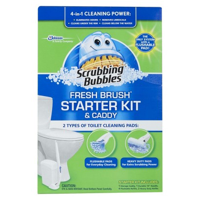 Scrubbing Bubbles Fresh Brush Starter Kit & Caddy Only $3.99 at Walgreens