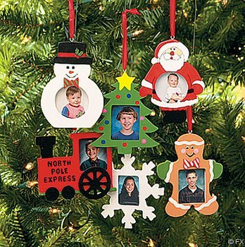 Wooden Photo Frame Christmas Ornaments Only $8.95 (Reg. $19.95)