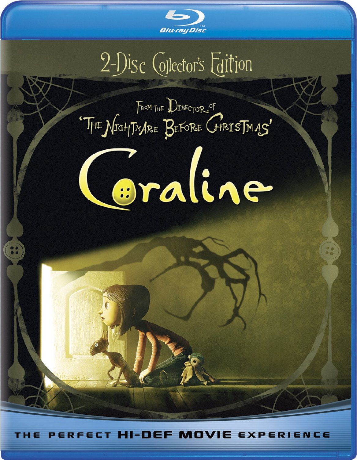 Coraline Collector’s Edition Blu-ray Combo Pack Only $8.37 (Reg. $19.98)