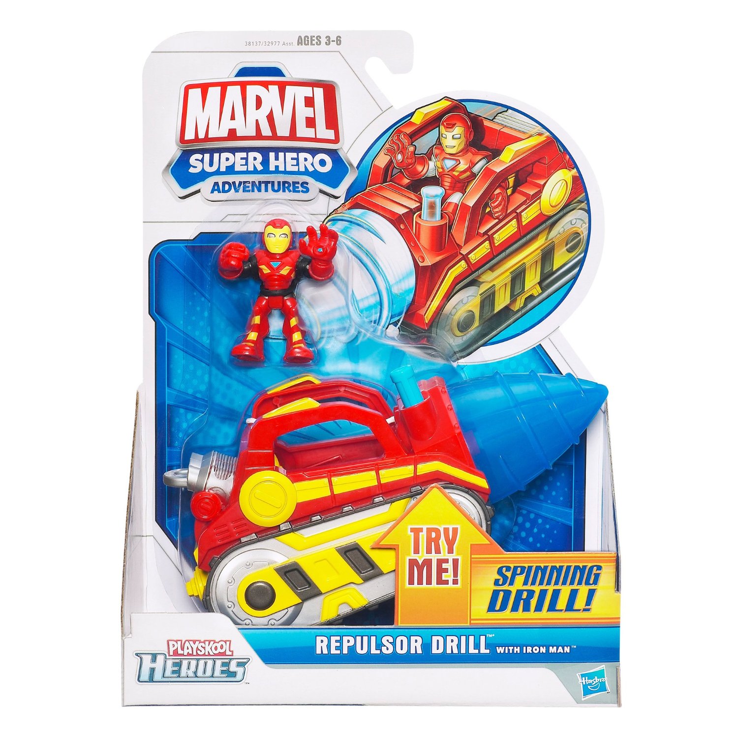 Marvel Super Hero Repulsor Drill with Iron Man Only $4.17 Shipped (Reg. $14.99)