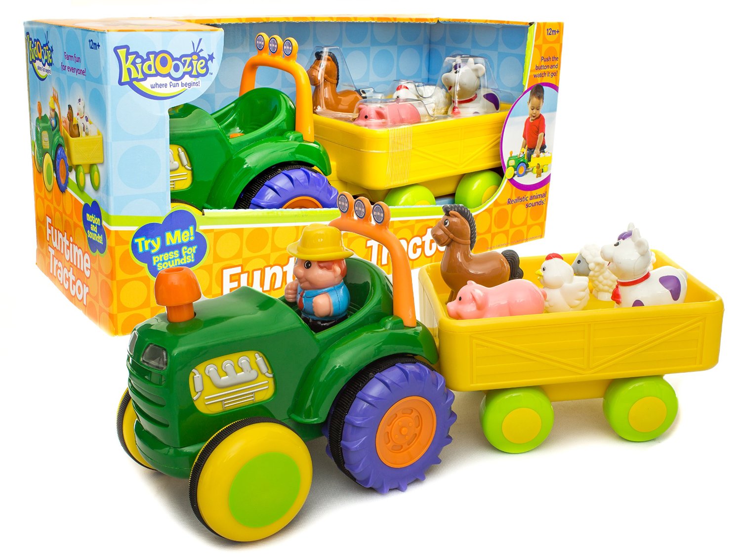 Kidoozie Funtime Tractor Only 27.92 (Reg. $35.99)